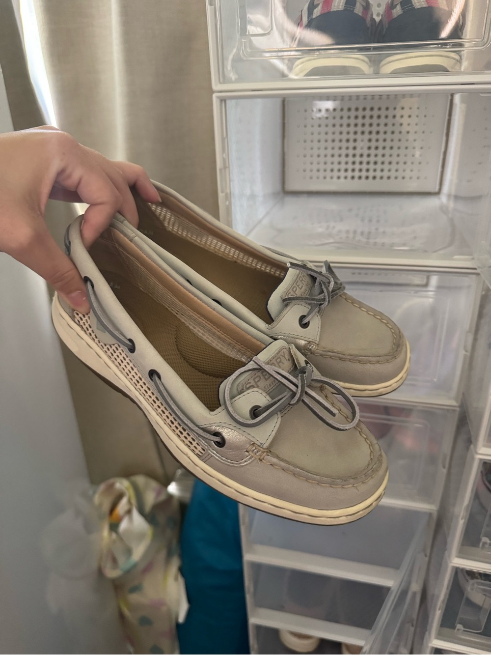 Women’s Casual Boat Shoes in Light blue